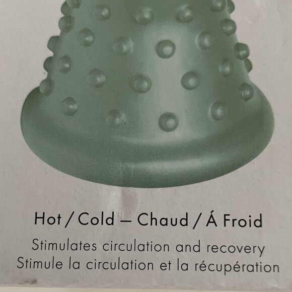 Indigo Hot & Cold Non Toxic Silica Massager Foot Roller Mint Green Sz OS NWT - Picture 4 of 6